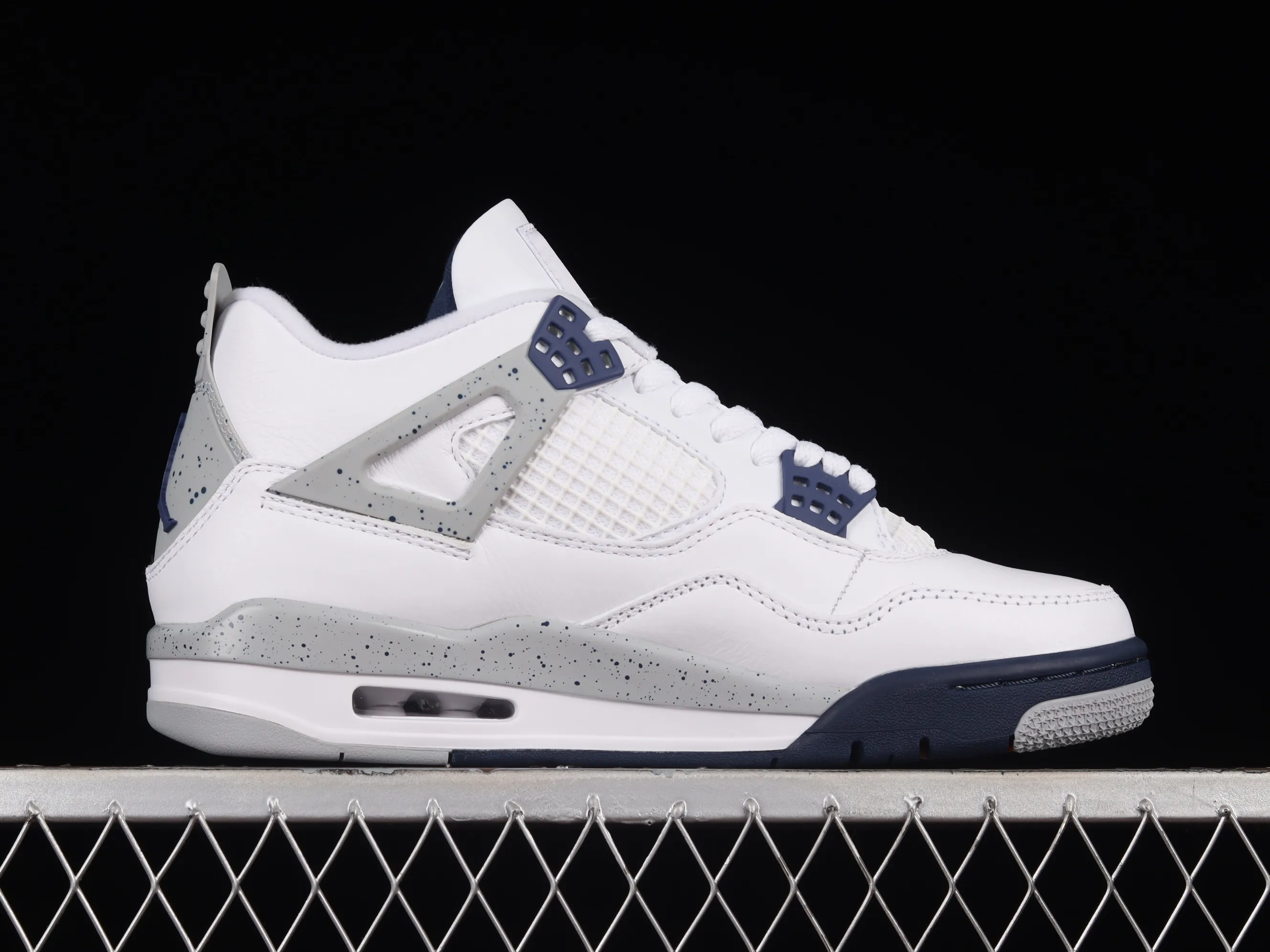 All categories Air Jordan Jordan series basketball shoes Air Jordan 4 OG version Air Jordan 4 Retro "Midnight Navy" AJ4 Joe 4 Midnight Blue Men's cultural basketball shoes DH6927-140